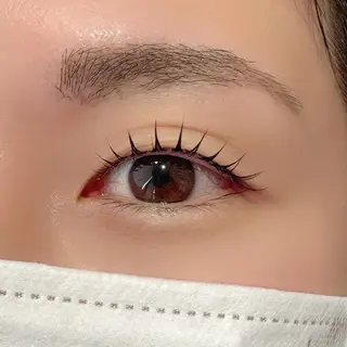 マツエク・マツパ カラーモデル𓍲艶髪 🫧秋積日向のヘアスタイル