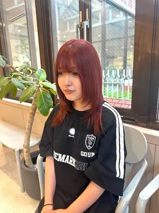 カラー 芝智也/ ブリーチカラーのヘアスタイル