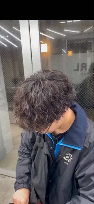 パーマ メンズ 🔱OVARL🔱 メンズパーマ/たいがのヘアスタイル