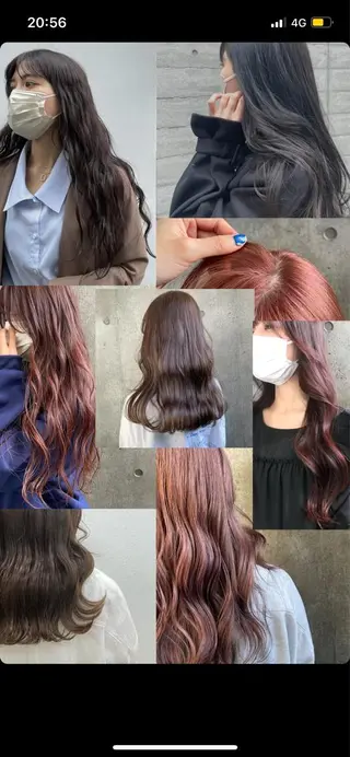 ロング 松本平太郎美容室大宮店所属・もりたみかこ 美容師お休み中のヘアスタイル