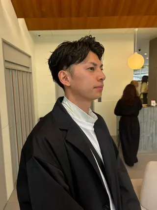 メンズ 💡レイヤーカット/ グレージュ松本隼人のヘアスタイル