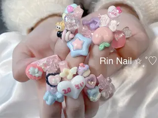 ネイル Rin Nail Shinokuboのネイルデザイン