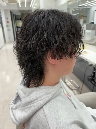 パーマ メンズ 🍐シャドウパーマ メンズ特化/守岡🍐のヘアスタイル