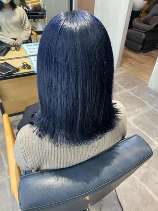 ミディアム カラー 韓国×髪質改善カラー 💎hinaのヘアスタイル