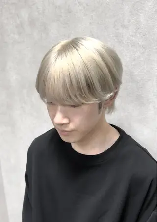 ショート カラー メンズ 札幌美容室 /光👑のヘアスタイル