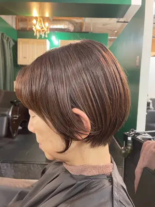 ショート anphi hair所属・山本 総司のヘアスタイル