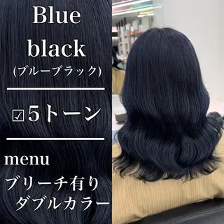 ロング カラー ヘアアレンジ レイヤー×透明感カラ ーHAYATOのヘアスタイル