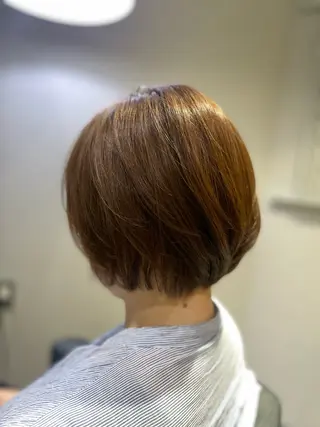 ショート カラー 🌟髪質改善🌟 土屋のヘアスタイル