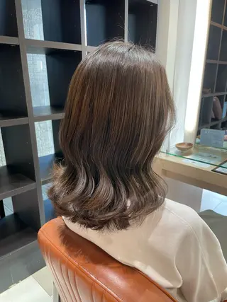 ミディアム カラー 青沼夏未/オリーブ/ 寒色カラーのその他イメージ