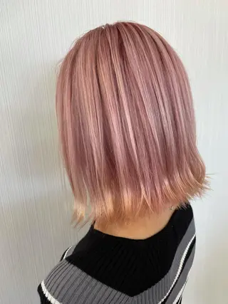 ミディアム カラー 村井 力のヘアスタイル