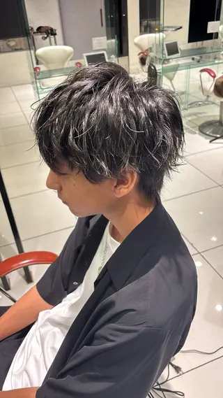 ヘアアレンジ メンズ EARTH/M 北習志野店所属・H. shinkaiのヘアスタイル