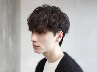 カラー パーマ メンズ fifth天神メンズ パーマ特化／内山遥斗のヘアスタイル