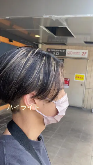 ショート 河上 雅俊のヘアスタイル