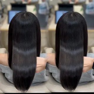 ロング カラー ベージュ/つや髪/ レイヤー／ゆいなのヘアスタイル