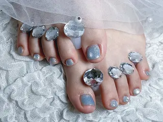 ネイル 【Eclat ｴｸﾗ】nail＆beauty所属・Eclat〔ｴｸﾗ〕 MOEKA𝜗𝜚*のネイルデザイン