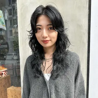 ロング パーマ 🌀perm 🌀のヘアスタイル