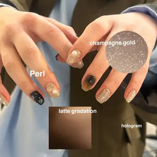 ネイル 大阪/堀江ニュアンス WAKABAのネイルデザイン