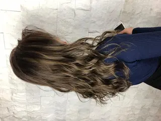 ロング カラー 美髪ヘア 藤田友輝のヘアスタイル