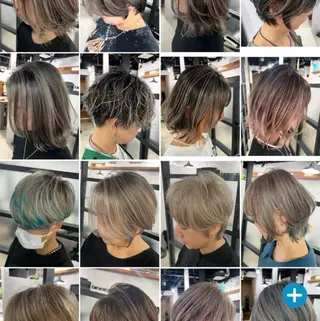 ショート and.gray所属・A AYAKAのヘアスタイル