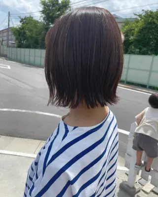 ショート カラー milk所属・キノシタ マユのヘアスタイル