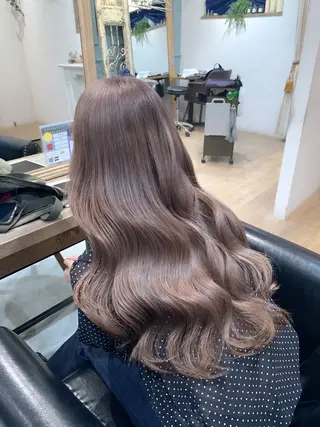 カラー 艶カラー🫧 猿渡 響のヘアスタイル