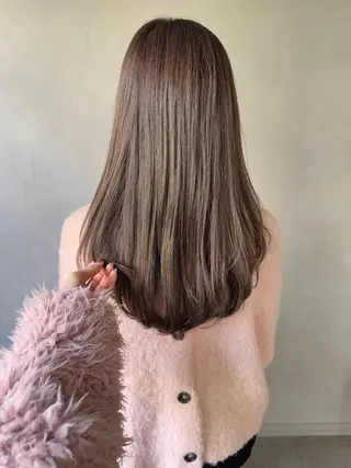 セミロング 透明感カラー/ mizukiのヘアスタイル