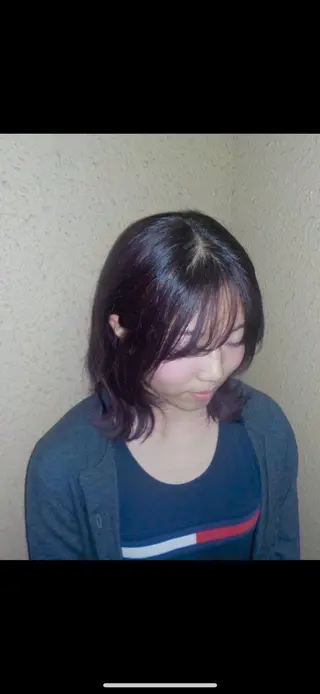 セミロング カラー sica所属・【sica】 チナのヘアスタイル
