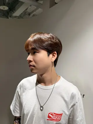 メンズ WATARU/ 韓国風巻き髪のヘアスタイル