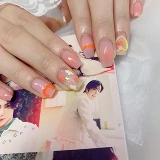 ネイル La neige* yuki 🥯🍑のネイルデザイン