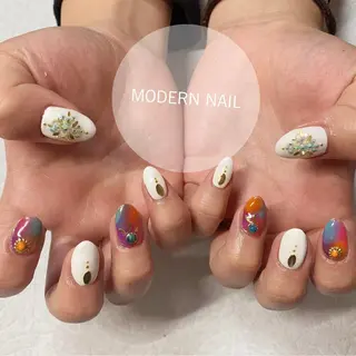 ネイル 小川 玲奈のネイルデザイン