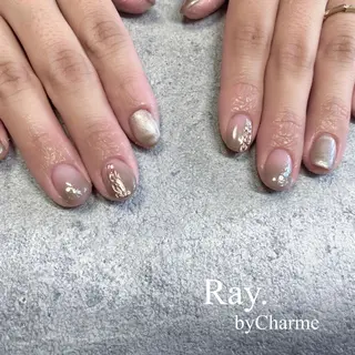 ネイル Ray. ／綺麗目ニュアンスのネイルデザイン