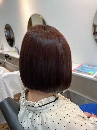 カラー イシイ ハルナ 🤍のヘアスタイル