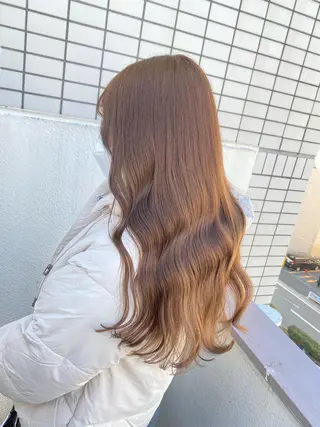 ロング カラー エフェクトブリーチ 🌟前澤啓太朗のヘアスタイル