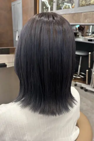 ミディアム カラー shalu 平塚店所属・古川 みえこのヘアスタイル