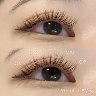 マツエク・マツパ CHISATO ⠀のマツエク・マツパデザイン