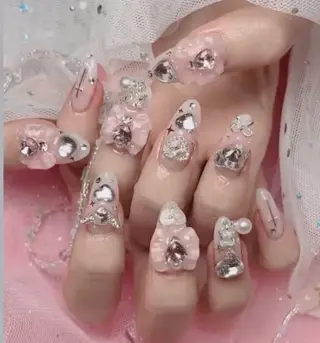 ネイル Lee Nails チップ長さだし専門店のネイルデザイン