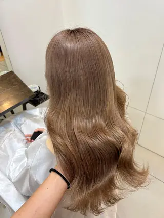 ロング 阪田 真奈未のヘアスタイル