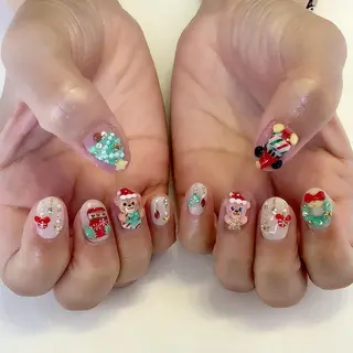 ネイル 💎🐰 saki. m 🐰💎のネイルデザイン