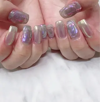 ネイル 🫧‪Yuri🫧 3月予約受付中🌟のネイルデザイン