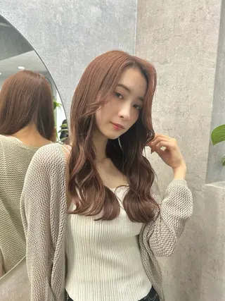 セミロング Libelle hair salonのヘアスタイル