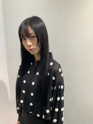 ロング 髪質改善×艶カラー Haruのヘアスタイル