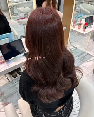ロング カラー sayaka /西新🛋のヘアスタイル
