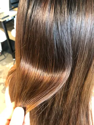 ロング 【柔らか透明感✨/ 似合せ前髪】大石葉月のヘアスタイル