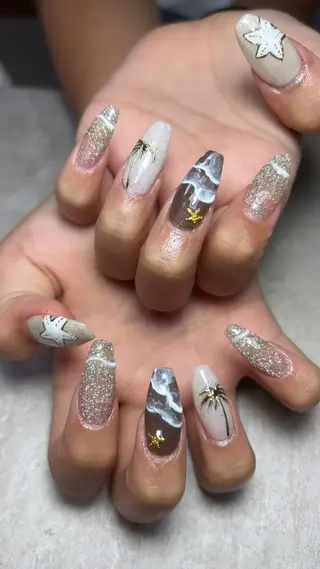 ネイル Moana Lani所属・moanaLani 🥥sayuri🌵のネイルデザイン