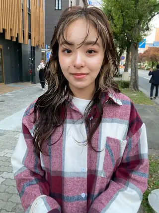 ロング カラー Raf.hair design所属・MAYU / Raf.のヘアスタイル