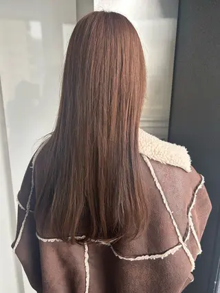 ロング カラー 滝本 和叶のヘアスタイル