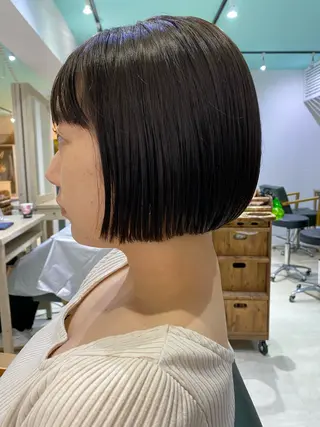 ショート まとまるボブ🌼 アレンジ🌼鴨下穂香のヘアスタイル