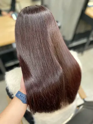 ロング カラー MIYUU OTANIのヘアスタイル