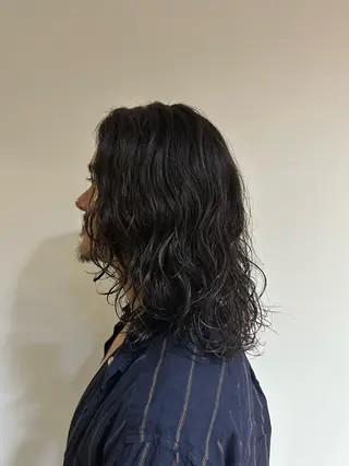 ロング メンズ 🪞カットモデル募集 /Shiori🪞のヘアスタイル