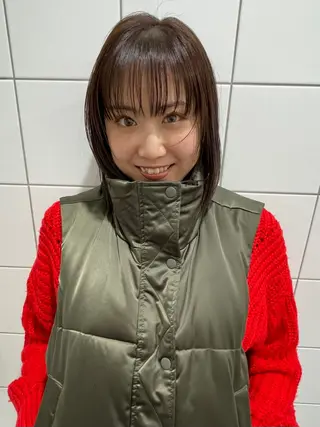 ミディアム カラー FaB都賀店所属・ボブ/レイヤー/ kusa‪🌱‬のヘアスタイル